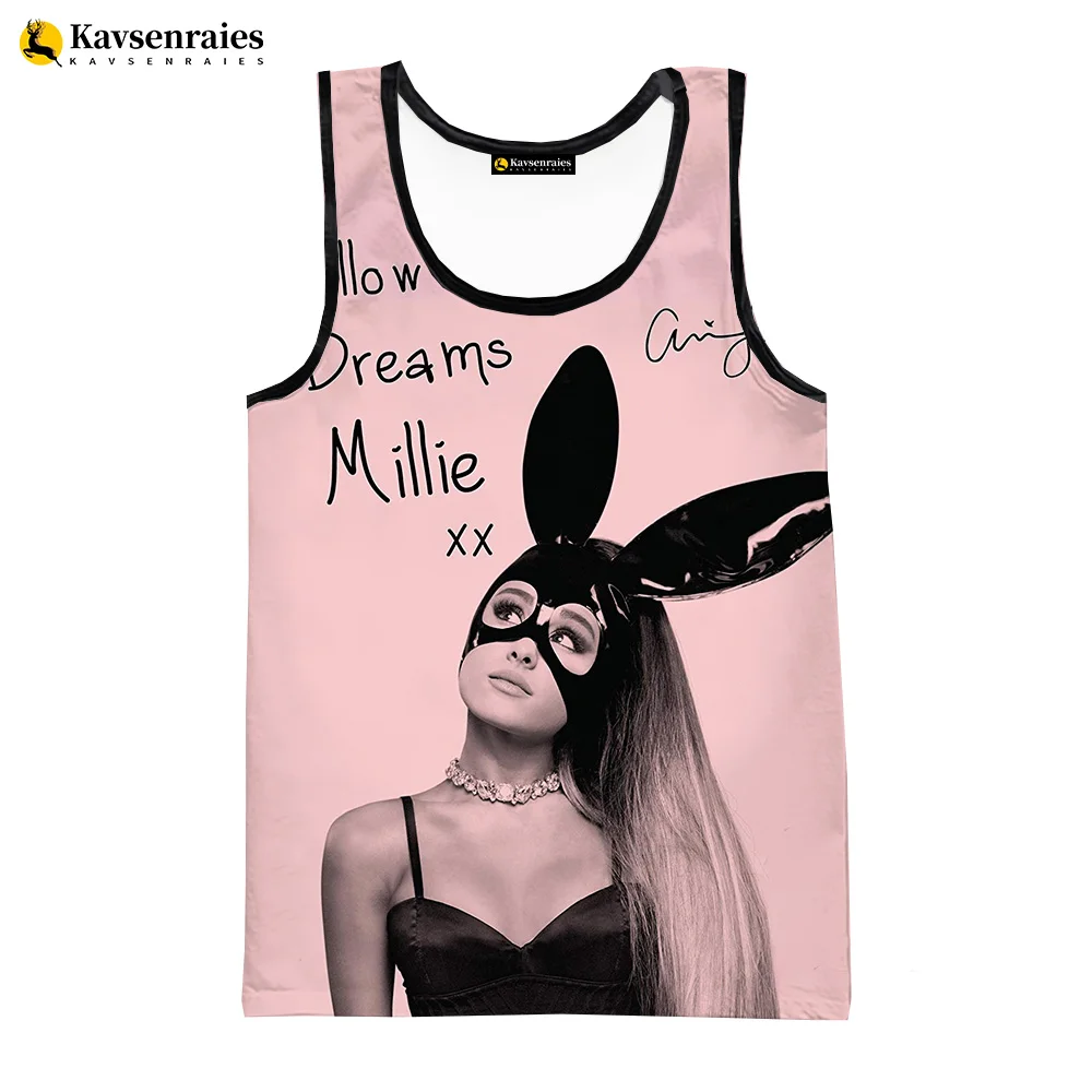 Shop Our 2023 Ariana Grande 3D Digital Printing Tank Tops