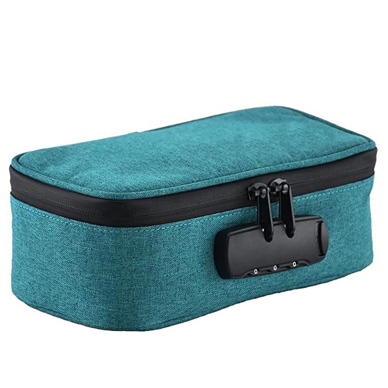 
Сорняков чехол настраиваемый сумки углеродного волокна тайник запах мешок запах доказательство сумка с замком 