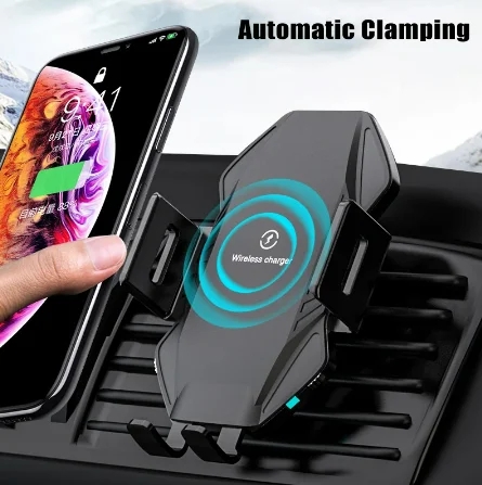 15W Fast Fast Car Wireless Charging Stand for Doogee S89 S99 S96 S97 S98 Pro V10 V20 V30 Car Wireless Charger Automatic Clamping