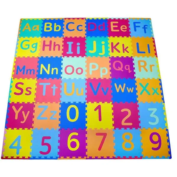 ABC123 Alphabet Baby Kids Children Soft EVA Foam Puzzle