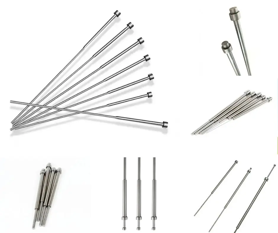 Customized Insert Pin Skd61 Ejector Pins Straight Precision Ejector