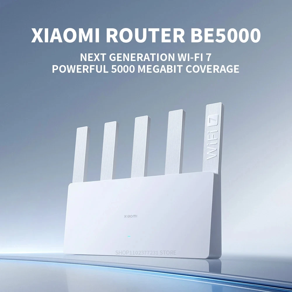 Xiaomi Mijia 2167Mbps Wi-Fi 7 Mobile Router 2.4/5GHz Mesh