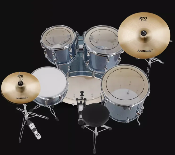 R70 Factory Direct Hi Hat Crash Mix Metal Cymbal Set For Drum Alloy