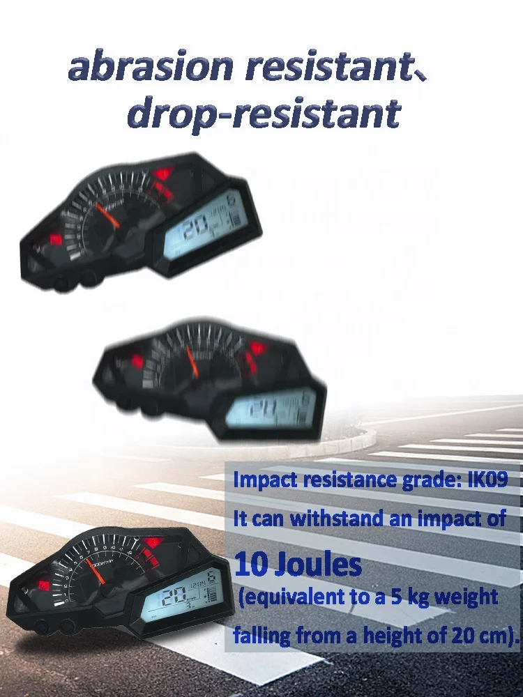 LCD Motorcycle Digital Tachometer for Kawasaki Ninja Z250