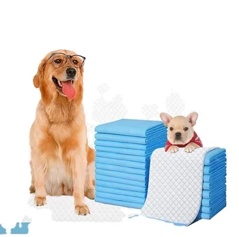 2024 Best Selling China Supplier Pet Dogs Accessories Disposable Puppy Pet Trainig Dog Pee Pad for dog Quick Absord