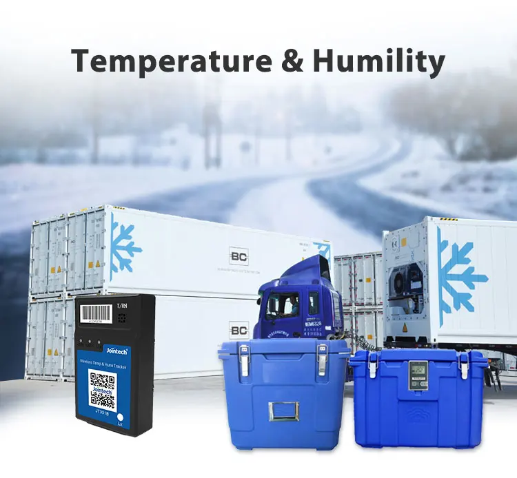 Container Humdity Control Tea Container Trailer Logistic Temperature Humidity Monitoring GPS tracker ...
