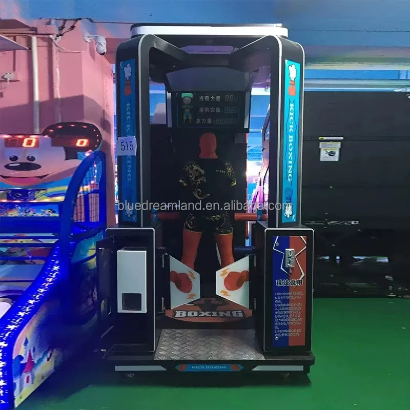 Парк развлечений 1/2 игрок большой пунш роскошный боксерский торговый автомат аркадная игра с монетоприемным управлением аркадный для