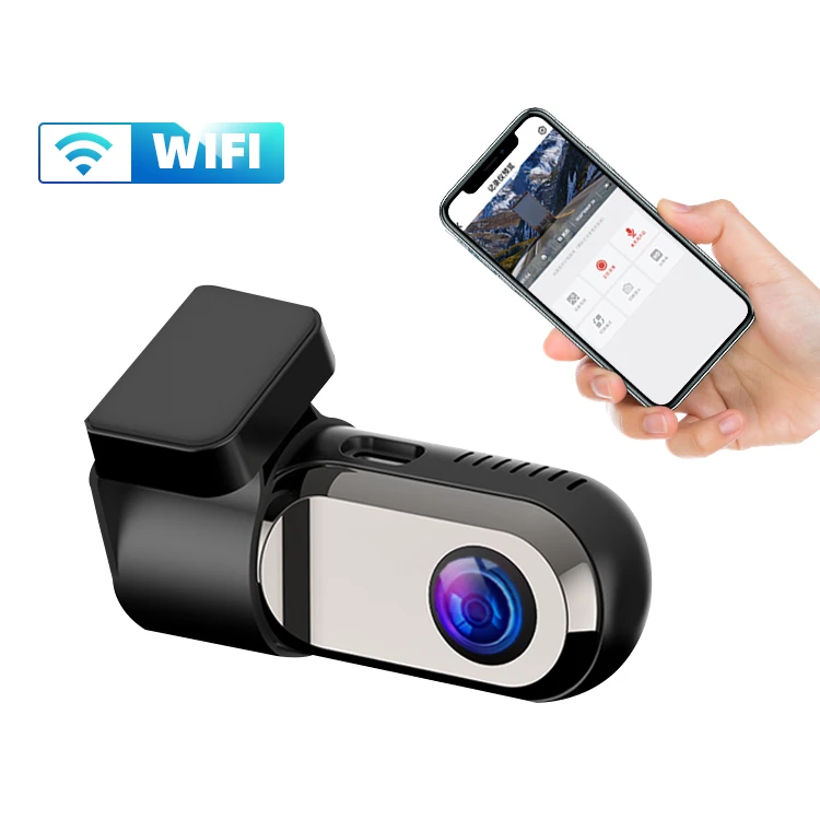 WIFI Car Dash Cam Universal Phone App Control 1080P High-definition Driving Recorder 24 Hours Parking Monitor With 128G Memory