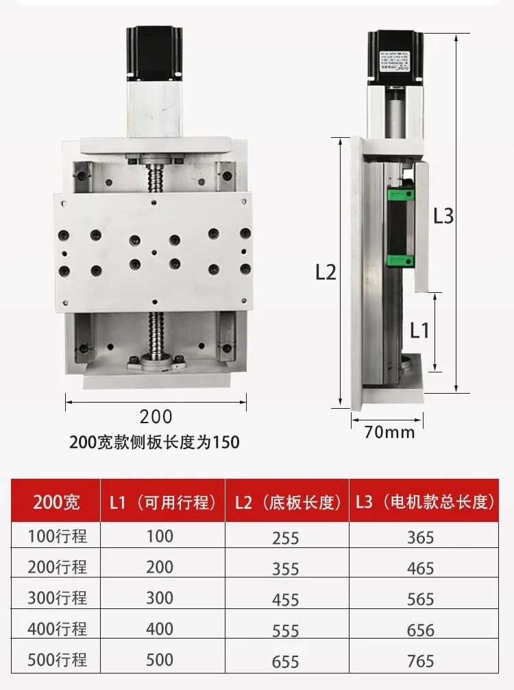 Manual Electric XY Table Module with Core Bearings & Stepper Motor for ...