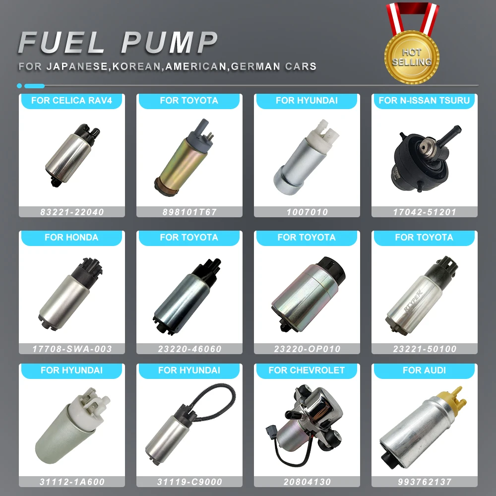 Car Electric Bomba De Combustible Fuel Pump For Toyota Nissan Yamaha ...