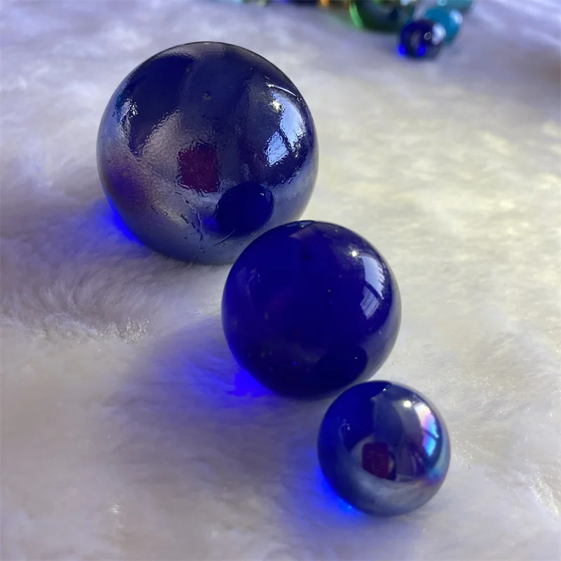 Детская игрушка украшение для дома разноцветный фарфоровый стеклянный мраморный шар