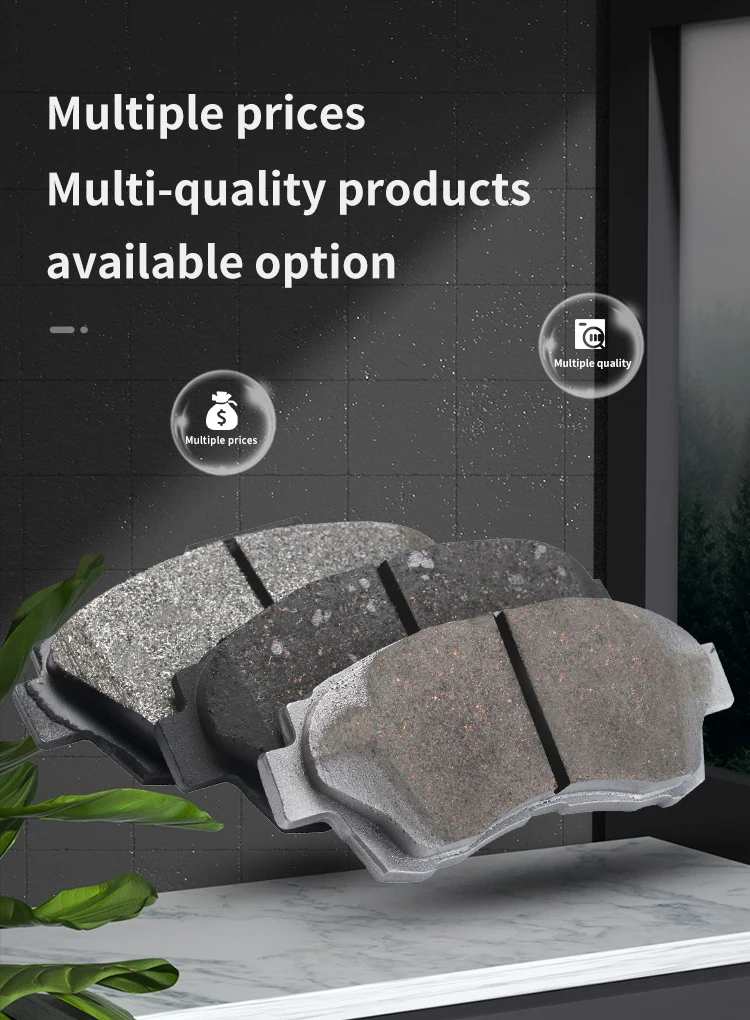 Zjh Oem Supplier Ceramic Brake Pad D830 Front Brake Pads Set For Nissan