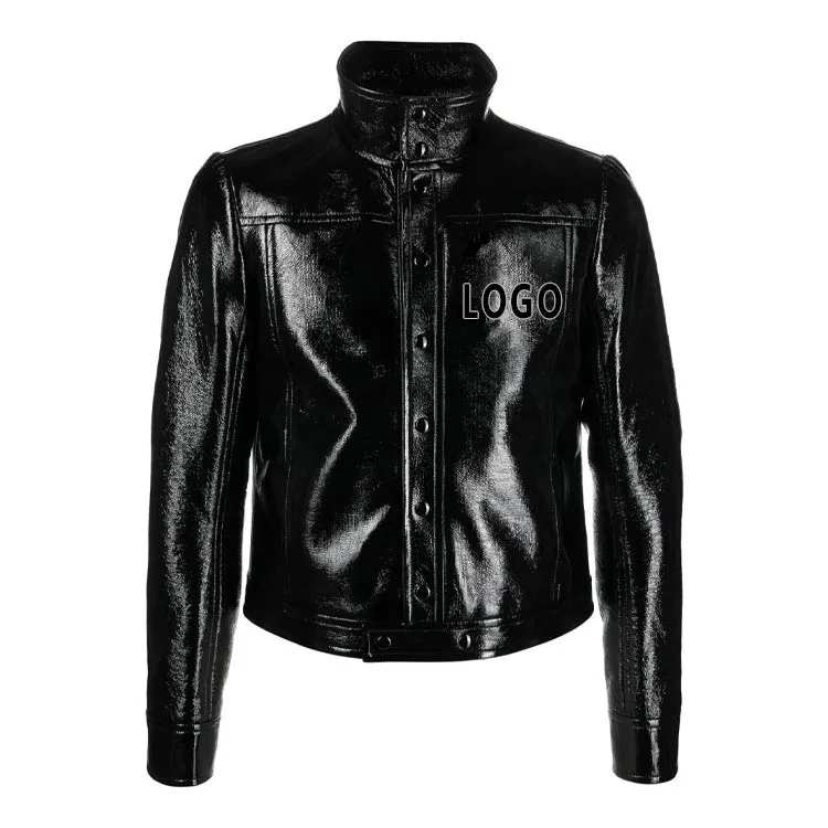 2024 autumn winter men's windproof slim fit motorcycle custom patch leather jacket for men_voghion.com