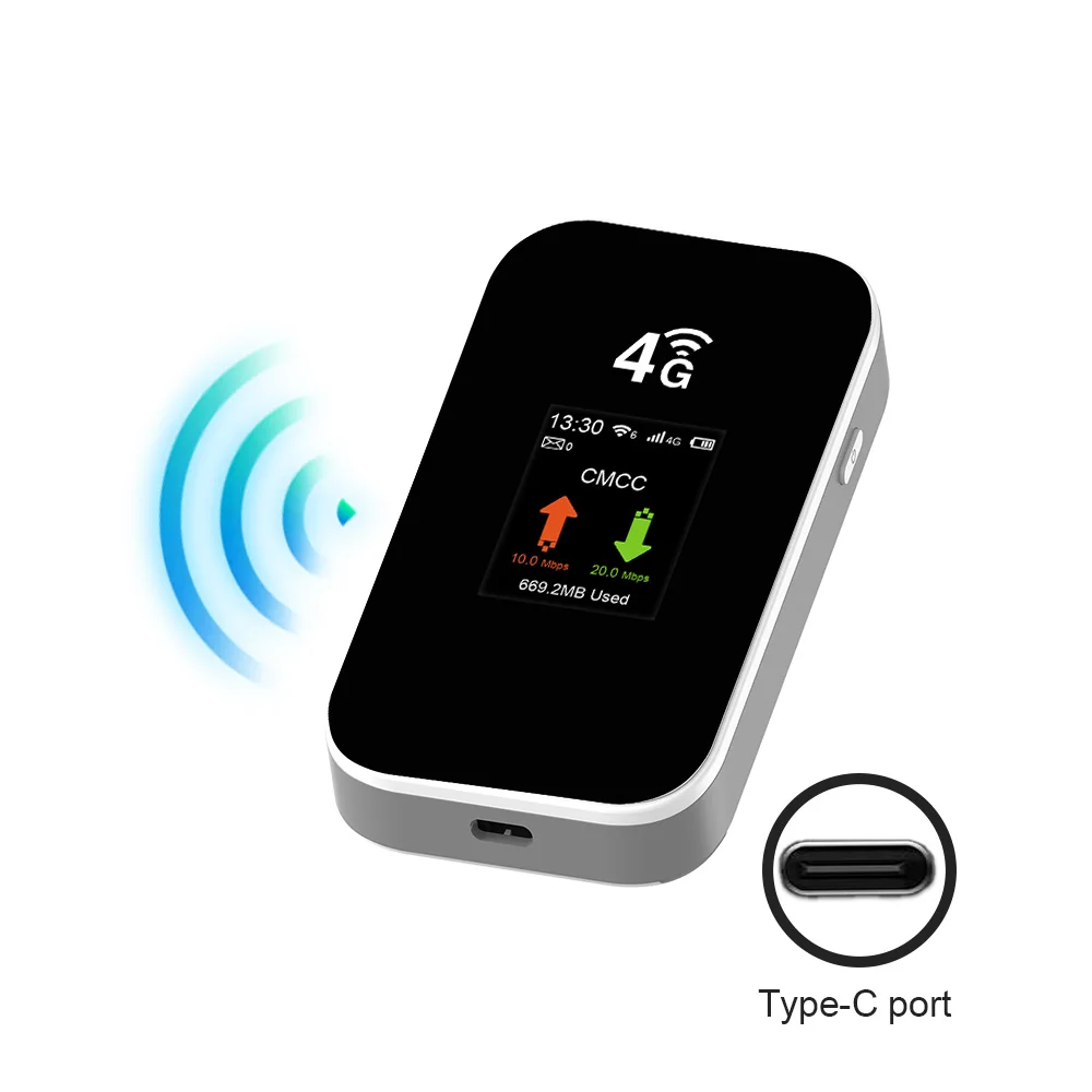 2025 Japan Pocket Wifi with 3000mah Mini B7 Router 300mbps