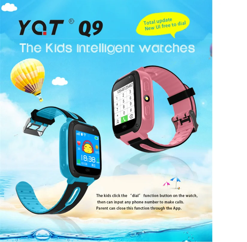 Q9 Kids Smart Watch Safe Positioning One-Key Call Help