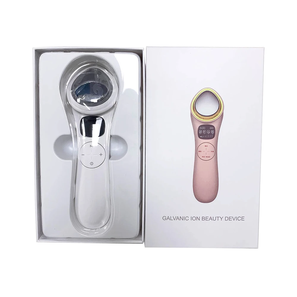 Home Use Micro-Current Facial Toning Lifting Cleansing Massage Device Anti-Aging Ion Beauty Equipment for Skin Tightening