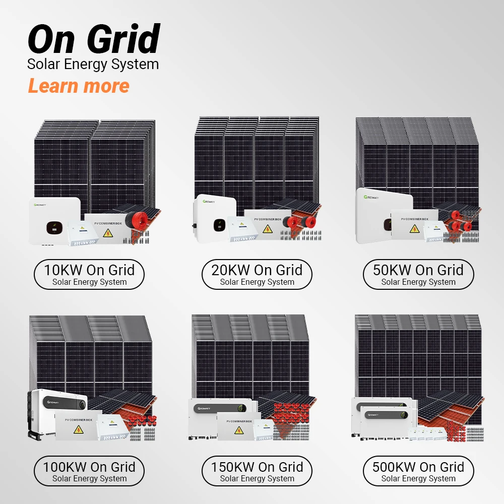 Complete Hybrid Solar Energy System 3 Phase 3kw 5kw 8kw 10kw 48v on Off ...