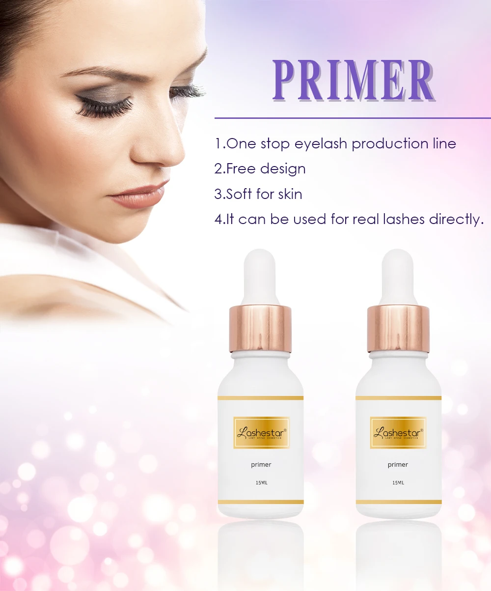 Wholesale Private Label Eyelash Extension Primer Super Bonder For