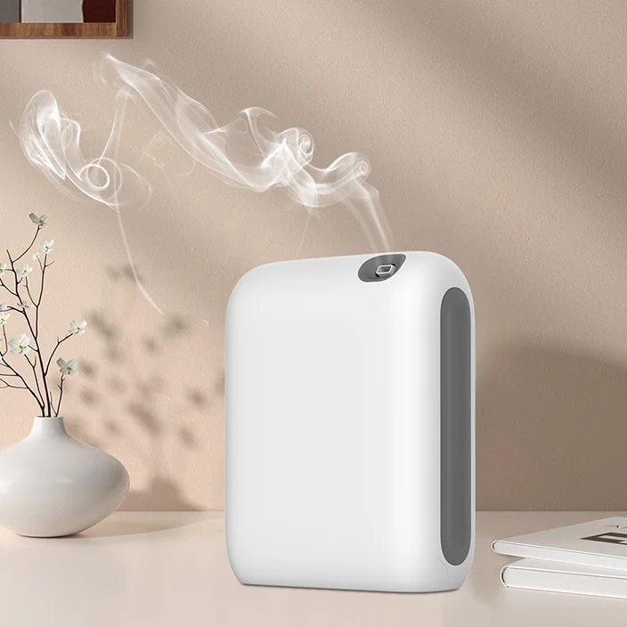 Top Sale Aromatic Essential Oil Diffuser Intelligent Fragrance Machine Commercial Office Hotel Scenting Battery Scent Diffuser