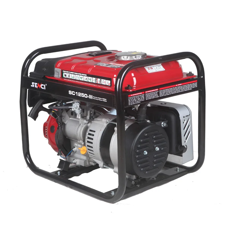 1.2kw Petrol  Generator Single Phase SC1250-III