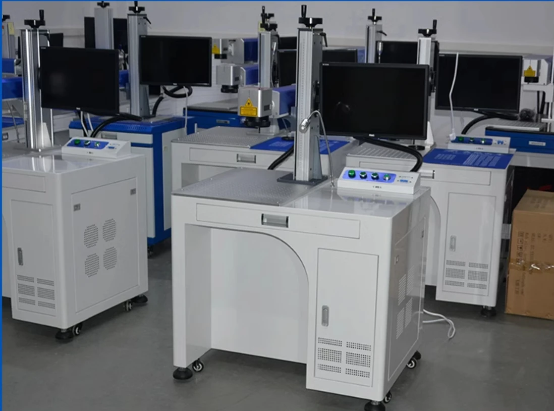 TKweld Hot Sale High-Accuracy Air-Cooled 20W 30W 50W 100W Laser Marking Machines Supports DXF/PLT/BMP/AI/DWG supplier