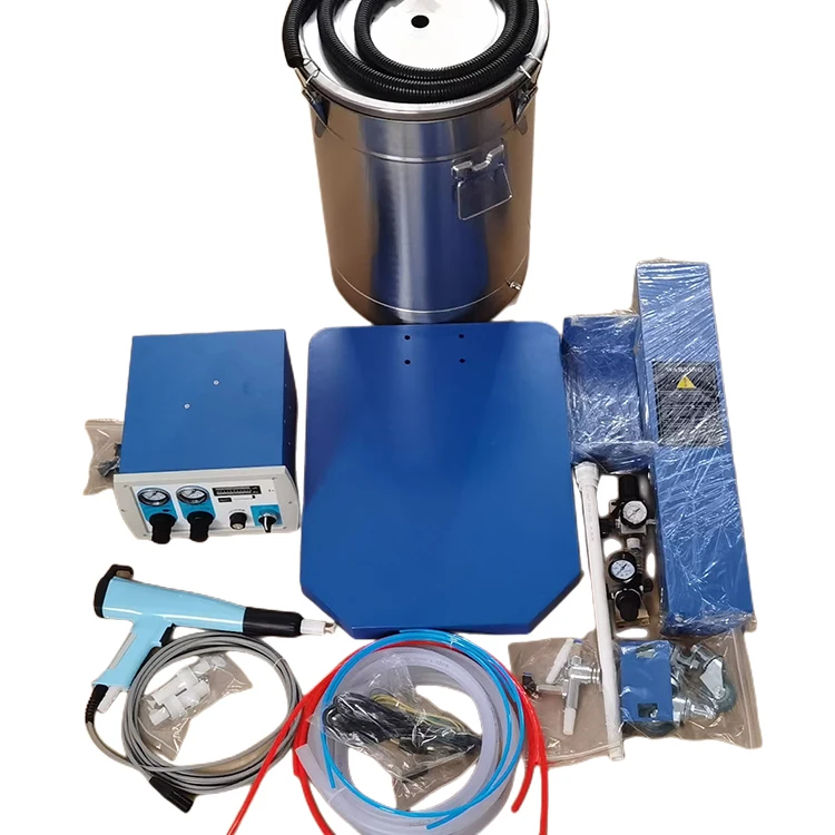 THD601 Manual Electrostatic Powder Coating Paint Machine Metal Coating ...