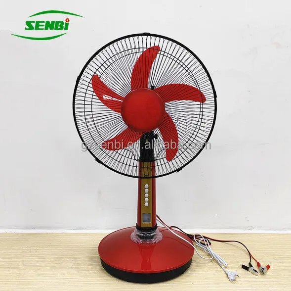 Yemen Market 16 Inch Ac Dc Table Fan 18 Inch Led Light Solar Desk Fan ...