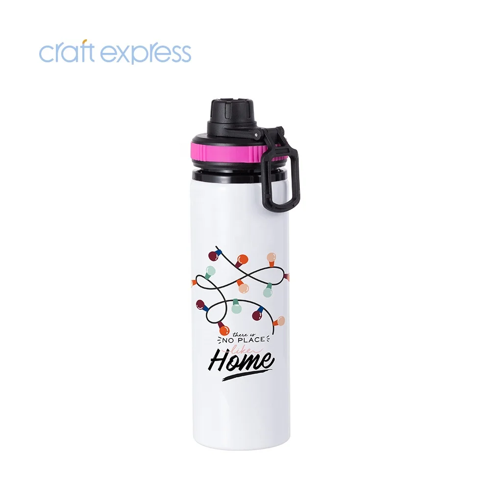 Craft Express Wholesale Custom Logo 850ml Aluminium Sublimation Blanks outdoor Sports Drinking Water Bottle