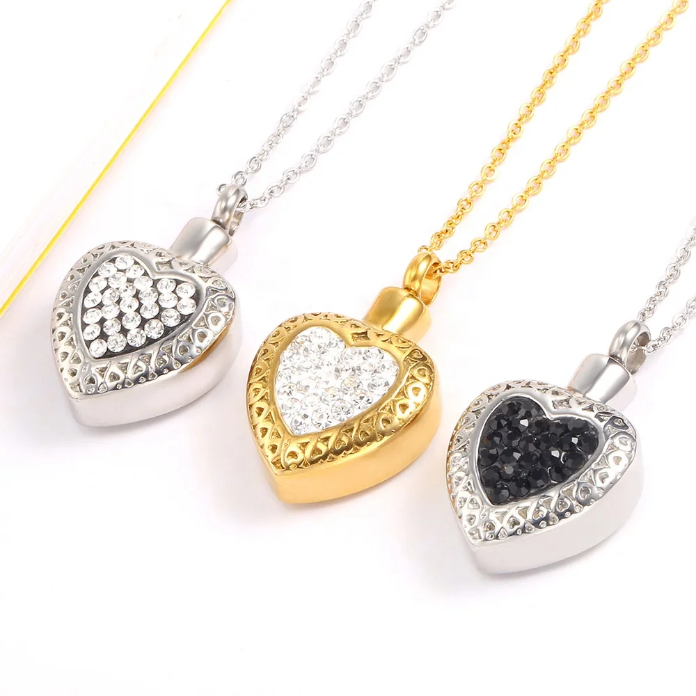 High Quality Gold Heart Crystal 