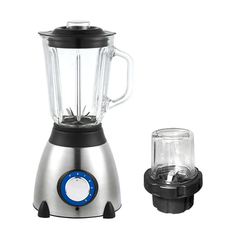 High Power Mixer Electric Juicer Machine Stand Mixer Smoothie Food Processor Personal Juice Blender with Glass Cup
