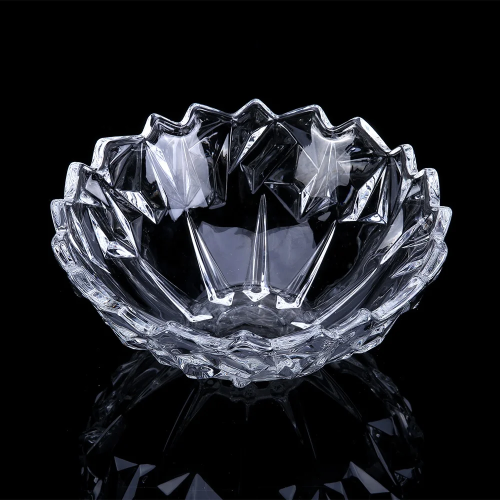 Wholesale High Quality Fruit Plate Cheap Price Soda Lime Glass Fruit Bowls Dishes for Storage