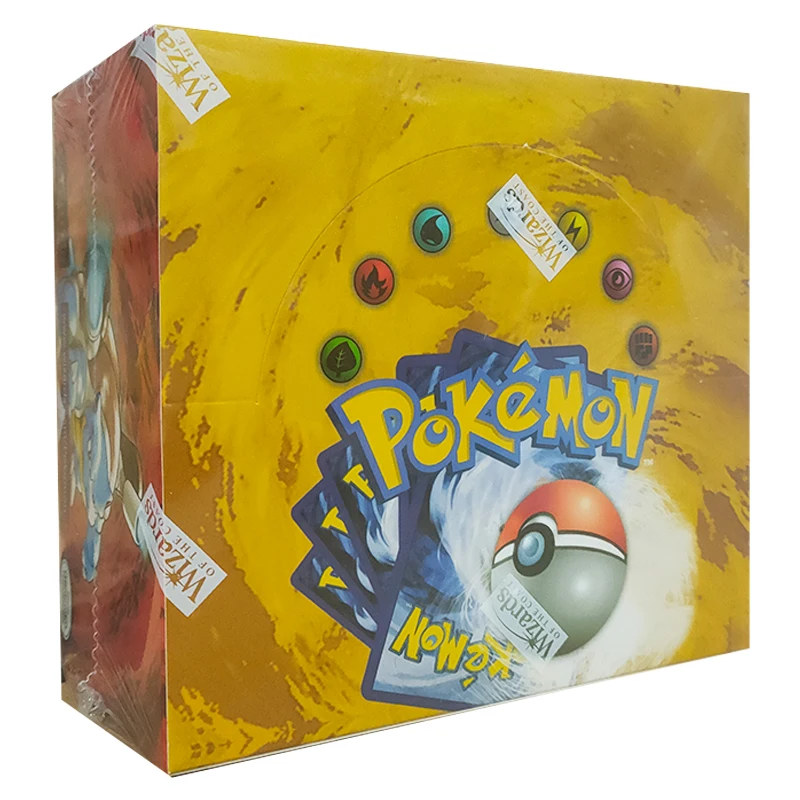 1st edition shadowless base set booster box Base Set