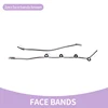 2pcs face bands brown