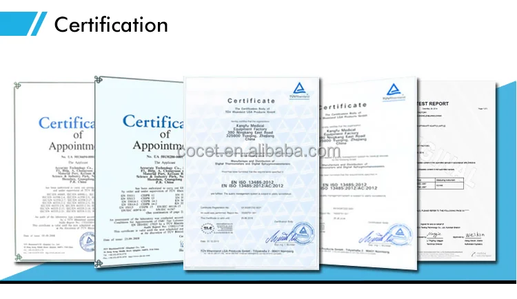Certification