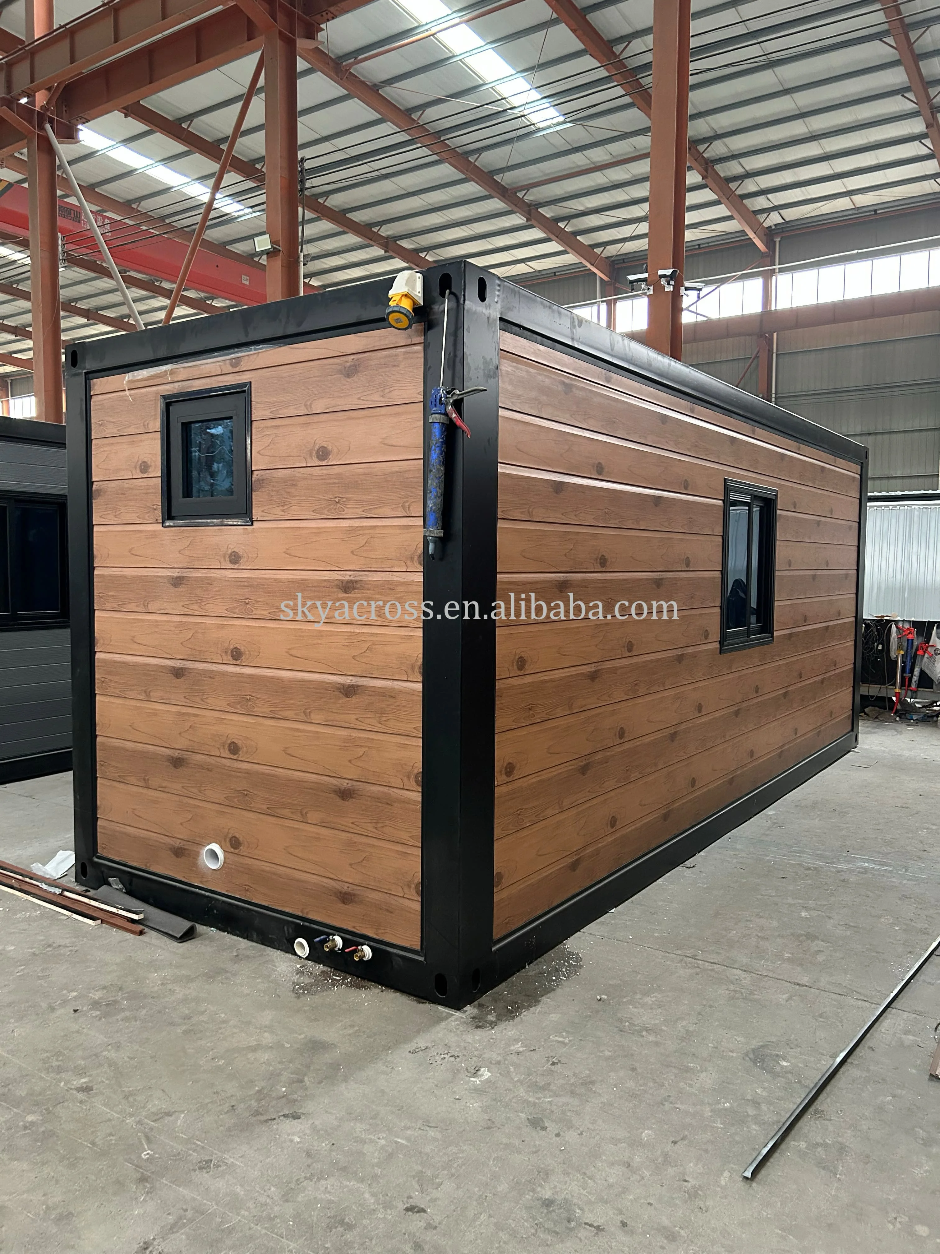 Portable Temporary Modular House Modified Luxury Villa 20ft Expandable ...