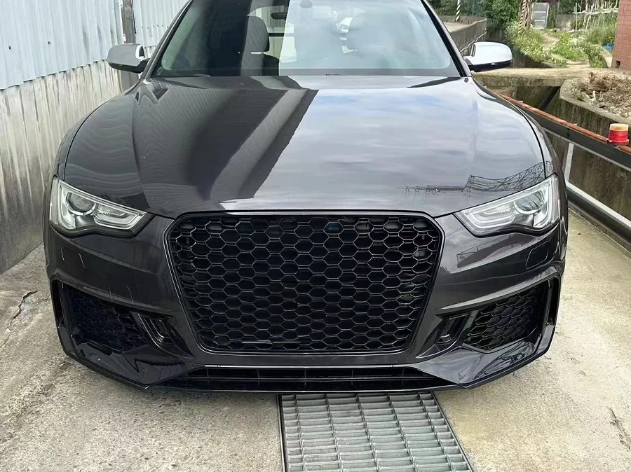Audi A5 S5 B8.5 RS5スタイルフロントバンパー グリル付 2012-2016