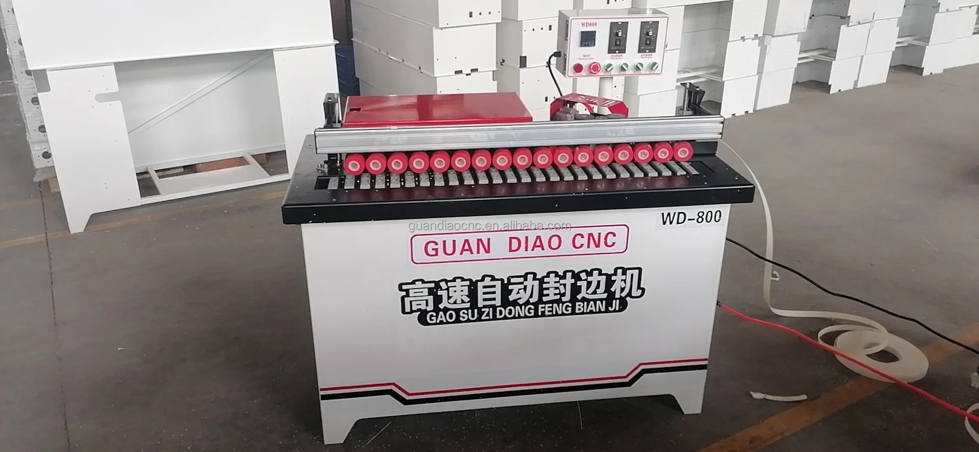 China Automatic Edge Banding Machine With PLC Touch Screen Delta Cheaper Price for Agent Dealer Woodworking Edge Bander