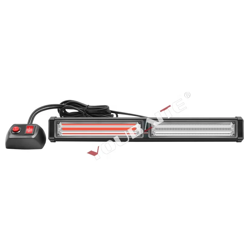 COB LED DOUBLE ROW VIP LIGHT BAR 36W to 180W CAR TOW TRUCK EMERGENCY WARNING STROBE LIGHT AMBER YELLOW FLASHING