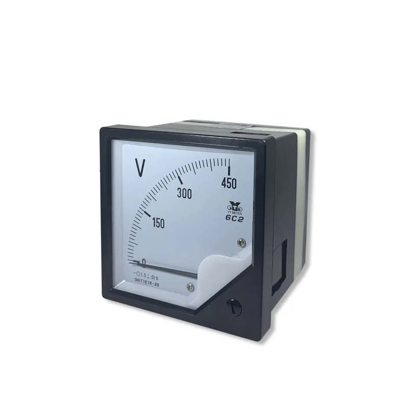 6L2-COS Power Factor Meter | Pointer Type | 380V/5A | Power Measurement Tool For Electrical Systems