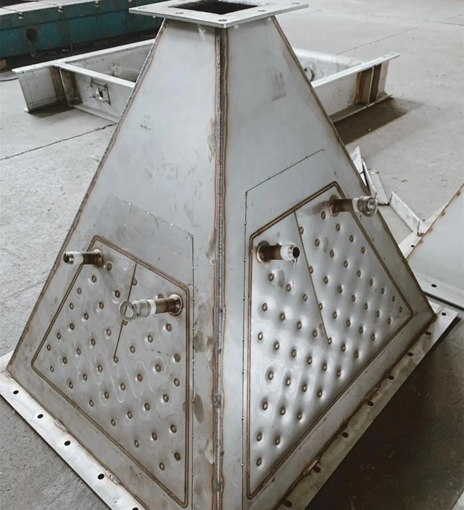 Laser Welding Dimpleplate  Jacket for High Temperature Vessel Cooling