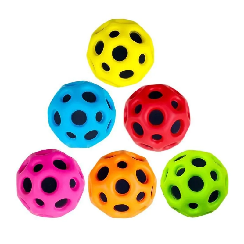 Wholesale Hi Bounce Pu Foam Moon Shape Space Ball Astro Hop Balls