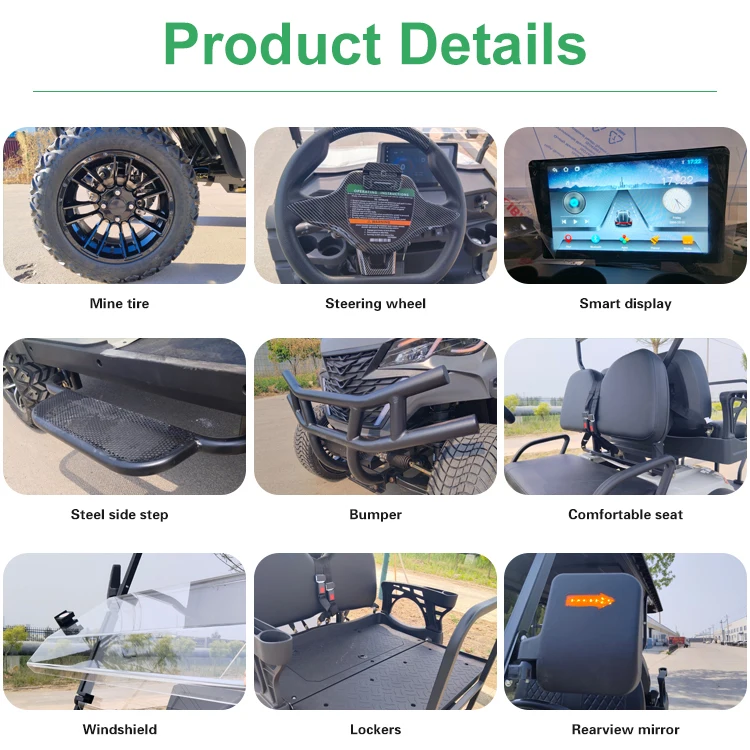 Club Hotel Buggy Prices Electric Golf Car Model Lifted Chassis Cart Import Golf Carts From China manufacture