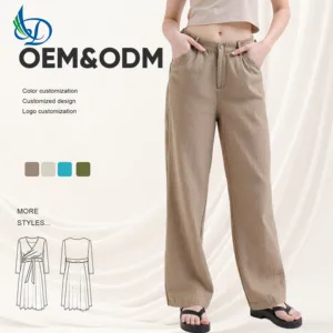 Women's Comfortable Autumn Casual Streetwear with Adjustable Waistband