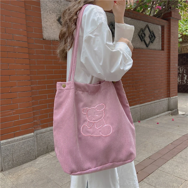 Bolso de pana Eco grande [3x2 con el código \