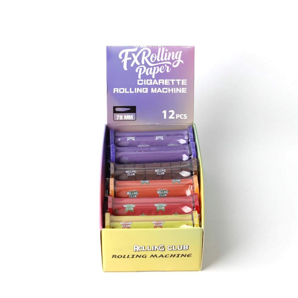 cigarette rolling accessories The New Rollie  Patent-Pending Pocket Machine for Joints & Hand- Rolled 110mm Plastic Rolling Paper Cigarette