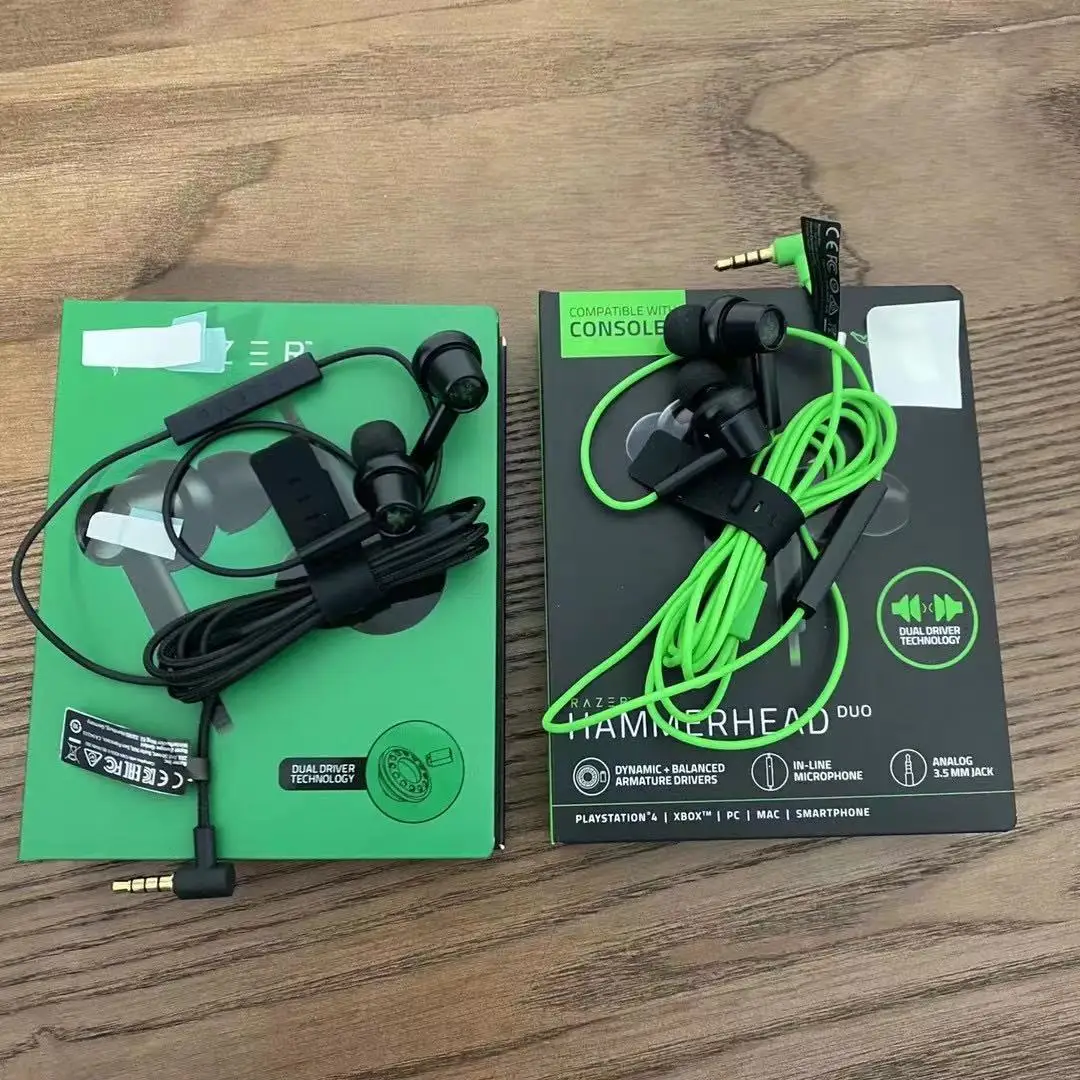 Hot Razer Hammerhead Duo Earphone 