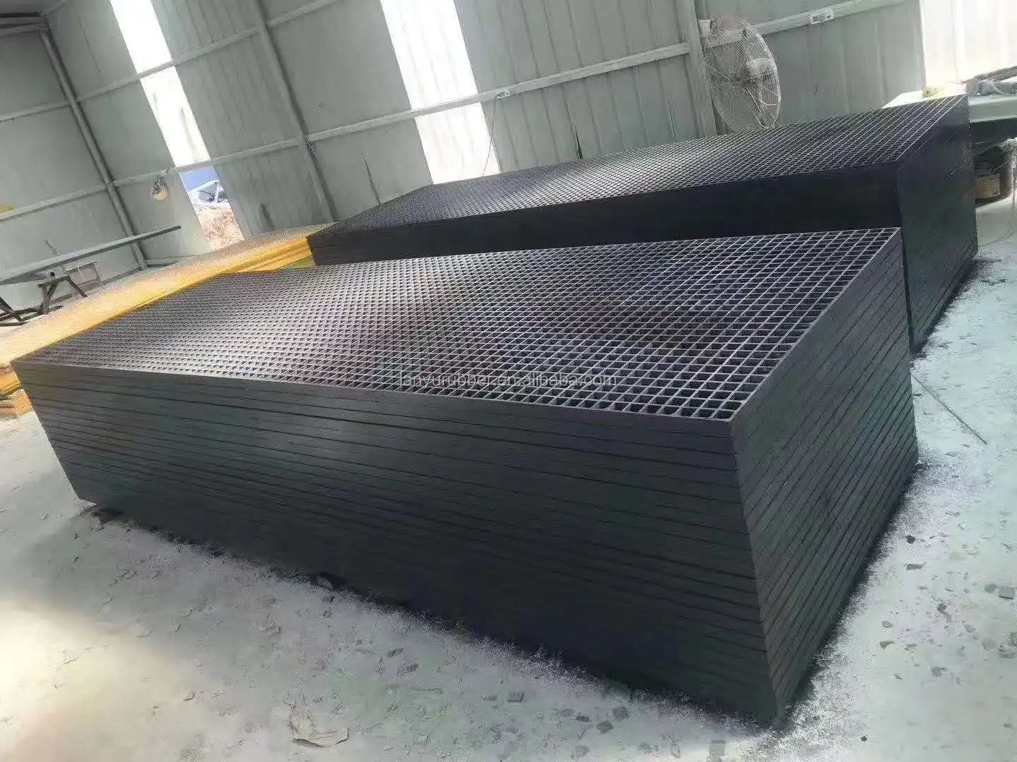 Frp Moulded Grate Sidewalks Rectangular Mesh Frp Grating