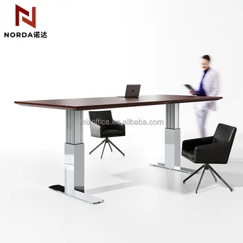 Customized modular Lifting Desk Home Computer & Laptop elevated table power-driven Height-adjustable Workstation Desk for Office