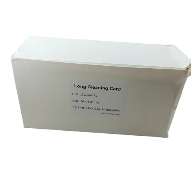 Printhead Cleaning Card 105999311 For Zebra Zc100 Zc300 Pvc Card
