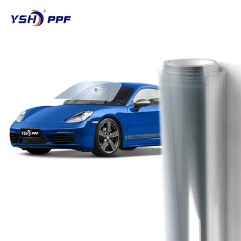 Tpu Ppf Clear Anti Scratch Self-adhesive Transparent stealth Ppf Car windshield protection film